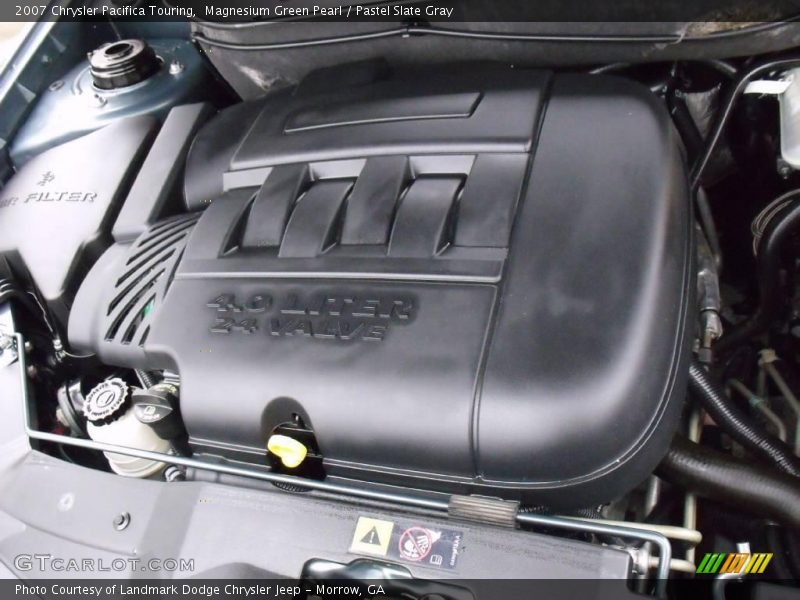 Magnesium Green Pearl / Pastel Slate Gray 2007 Chrysler Pacifica Touring