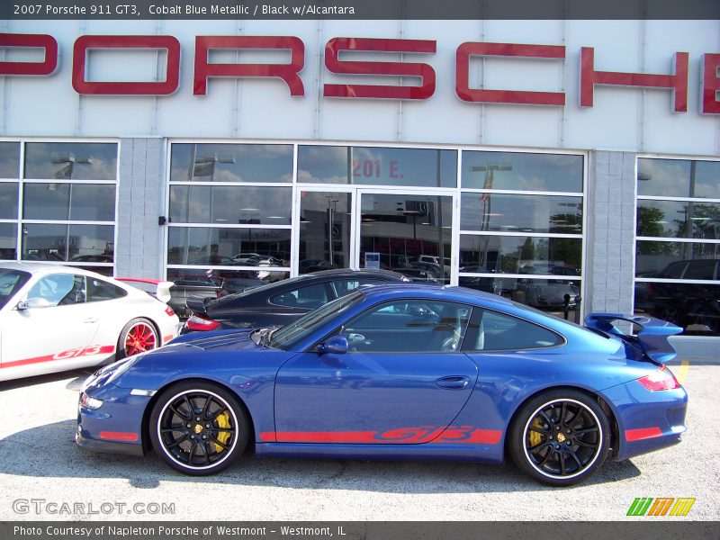 Cobalt Blue Metallic / Black w/Alcantara 2007 Porsche 911 GT3