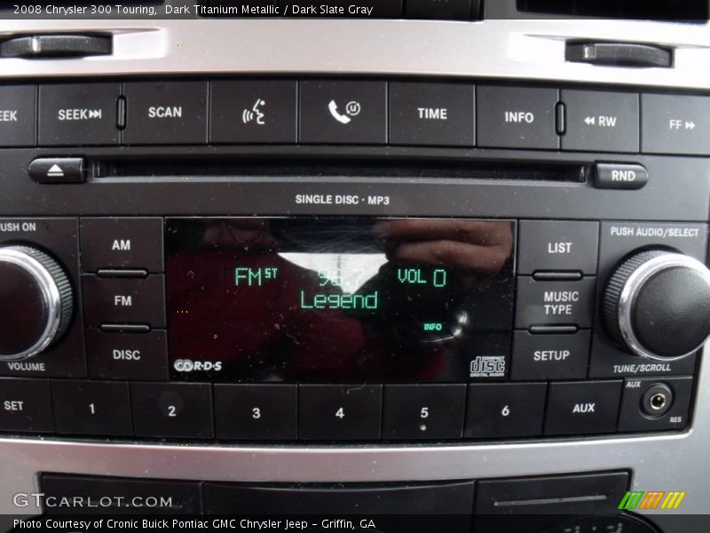 Dark Titanium Metallic / Dark Slate Gray 2008 Chrysler 300 Touring