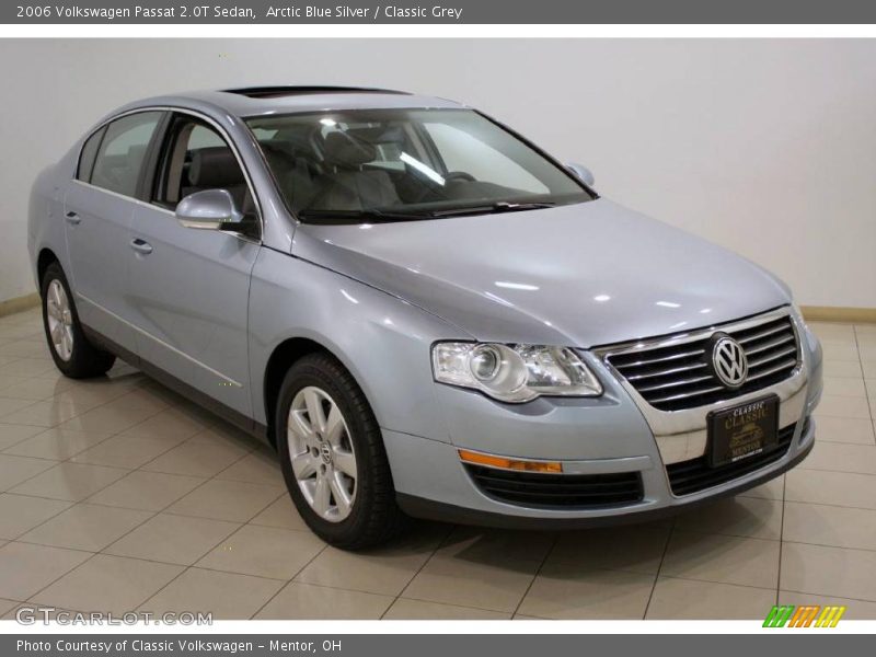 Arctic Blue Silver / Classic Grey 2006 Volkswagen Passat 2.0T Sedan