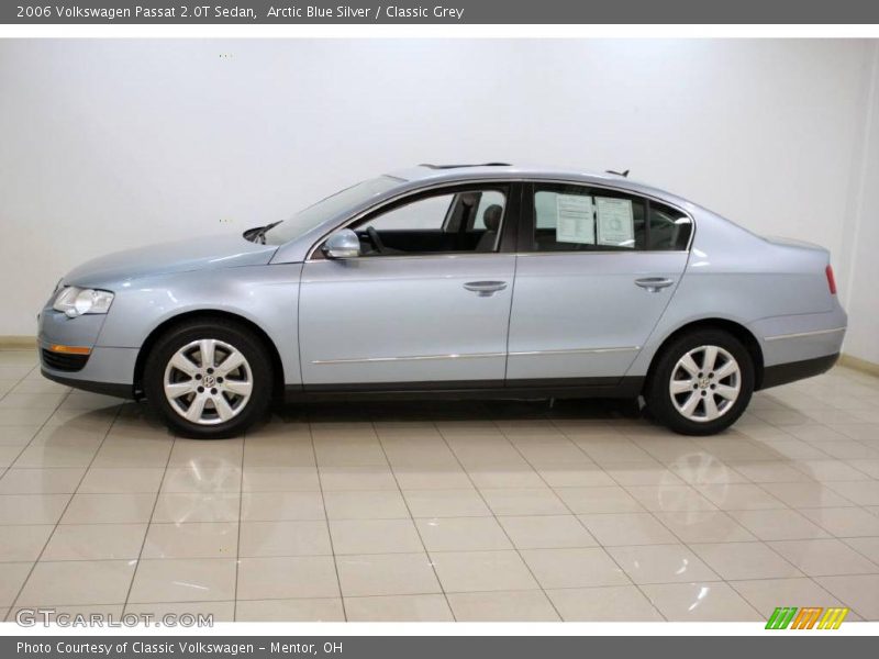 Arctic Blue Silver / Classic Grey 2006 Volkswagen Passat 2.0T Sedan