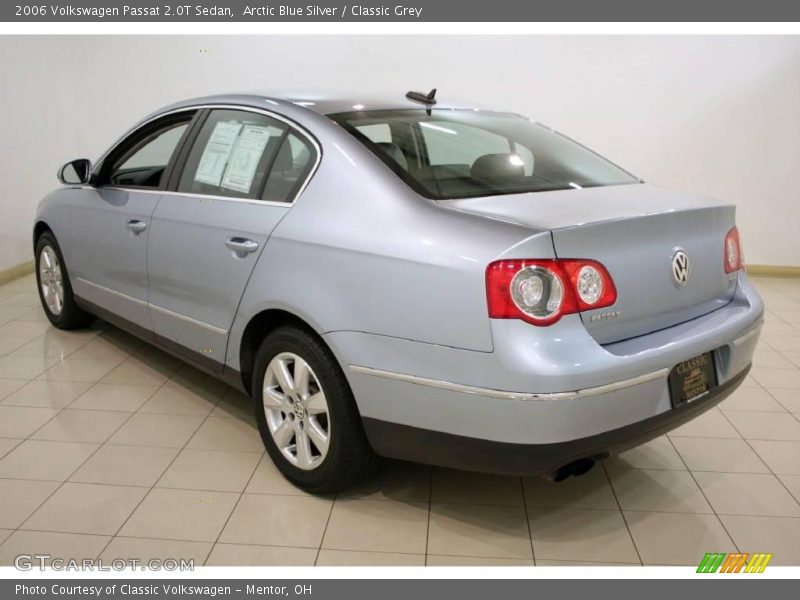Arctic Blue Silver / Classic Grey 2006 Volkswagen Passat 2.0T Sedan