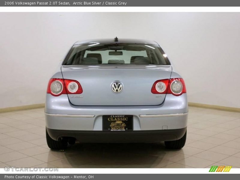Arctic Blue Silver / Classic Grey 2006 Volkswagen Passat 2.0T Sedan