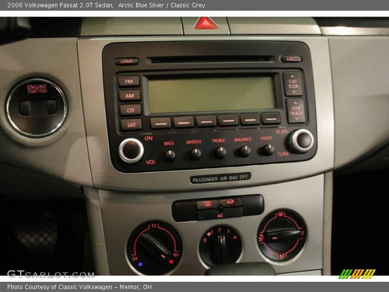 Arctic Blue Silver / Classic Grey 2006 Volkswagen Passat 2.0T Sedan