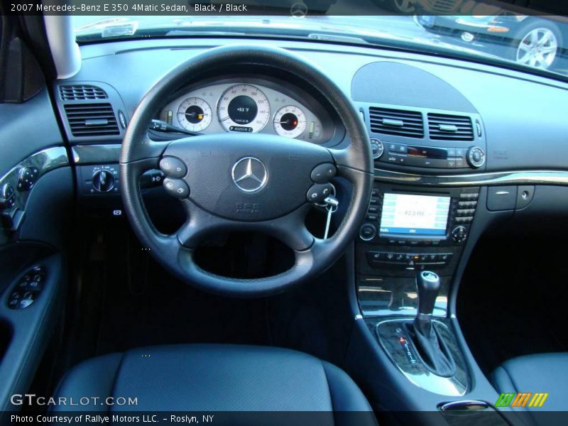 Black / Black 2007 Mercedes-Benz E 350 4Matic Sedan