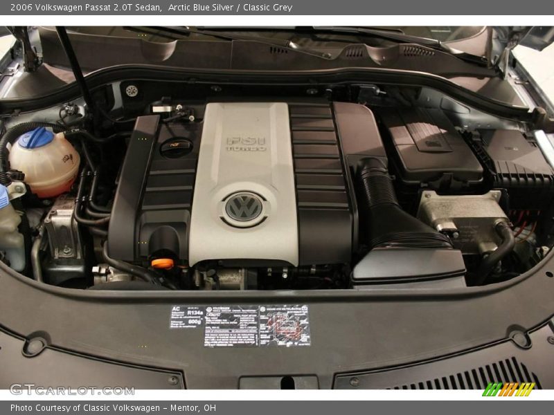 Arctic Blue Silver / Classic Grey 2006 Volkswagen Passat 2.0T Sedan
