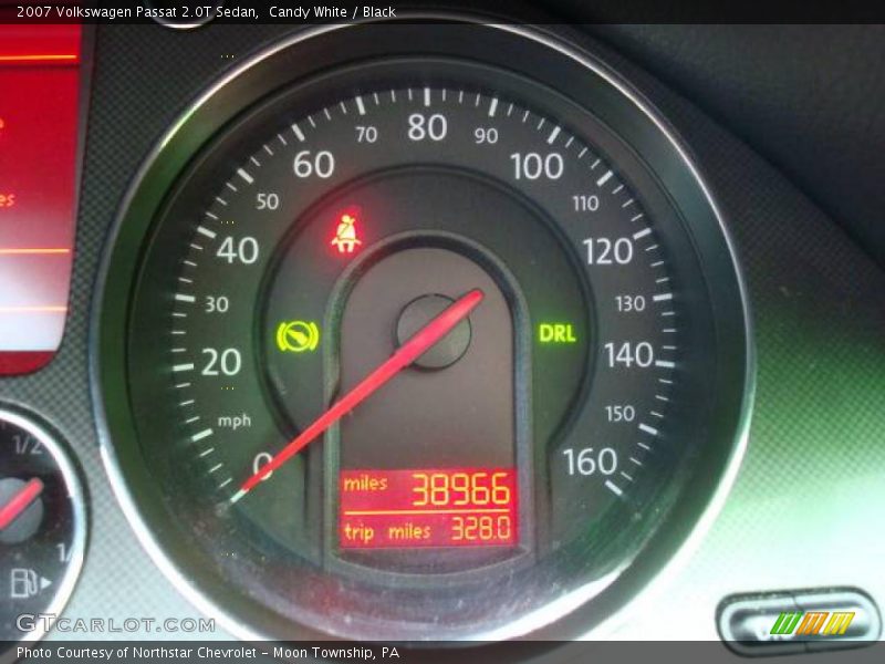 Candy White / Black 2007 Volkswagen Passat 2.0T Sedan