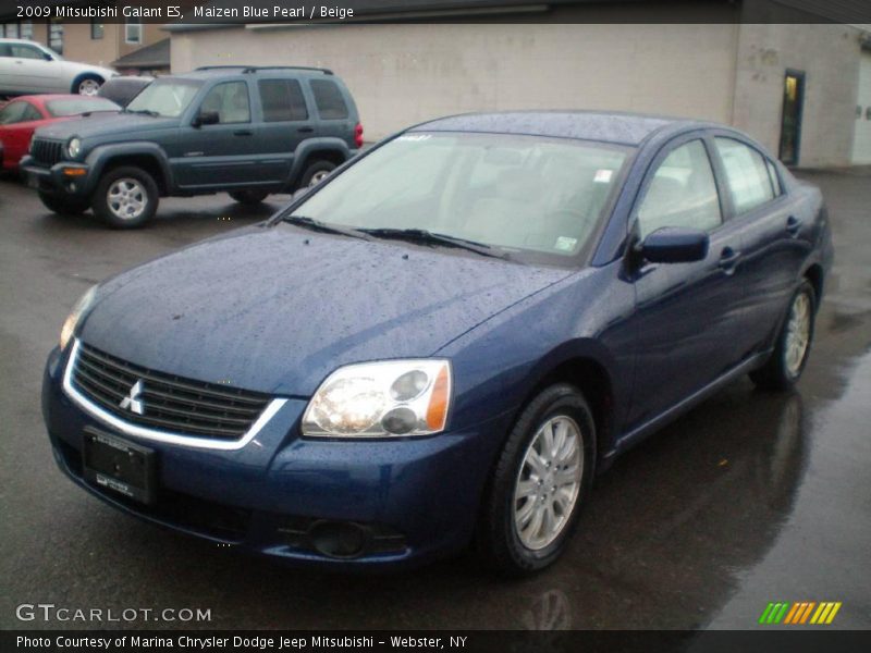 Maizen Blue Pearl / Beige 2009 Mitsubishi Galant ES