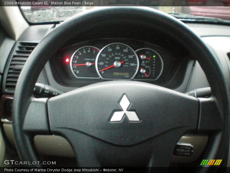 Maizen Blue Pearl / Beige 2009 Mitsubishi Galant ES