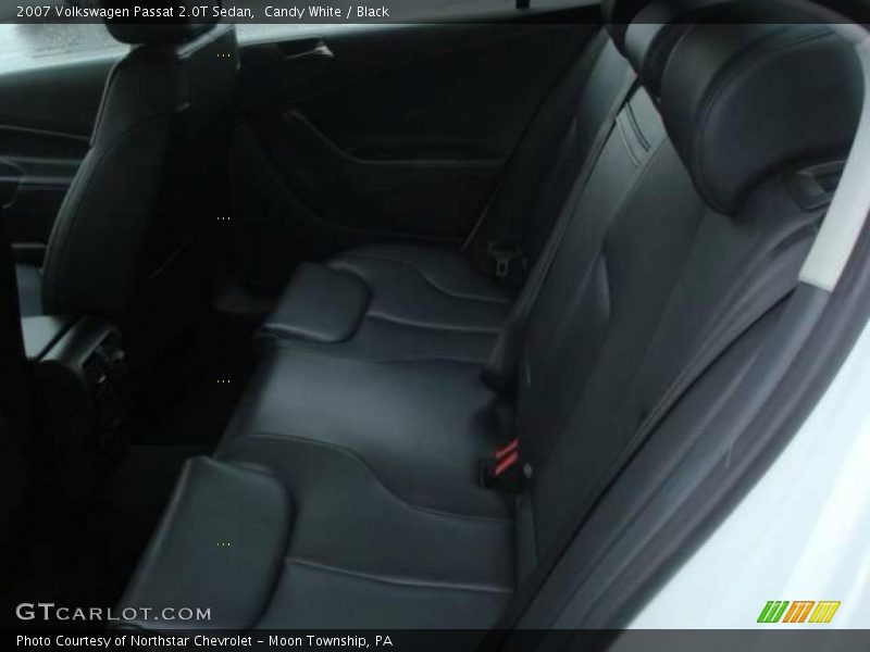 Candy White / Black 2007 Volkswagen Passat 2.0T Sedan