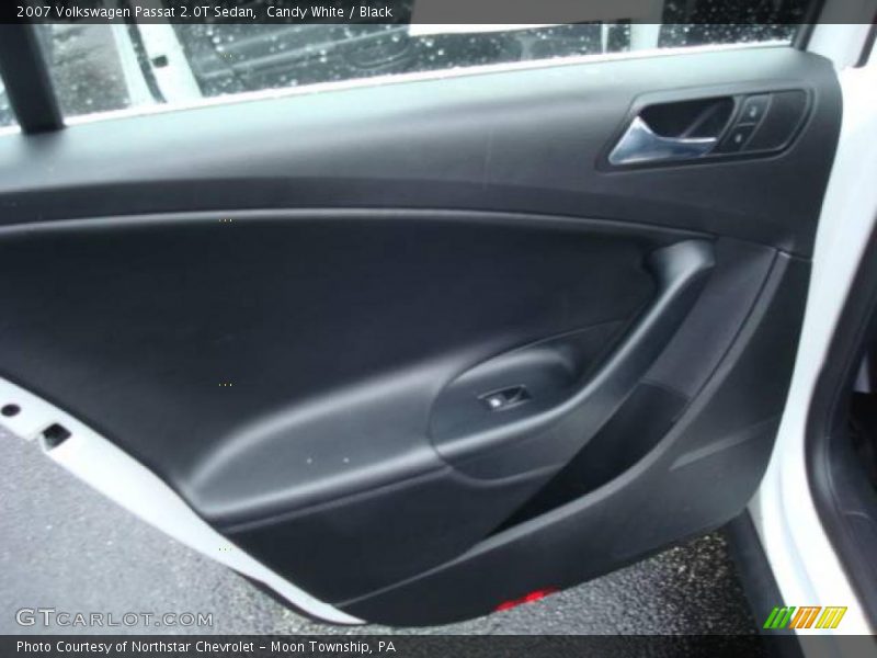 Candy White / Black 2007 Volkswagen Passat 2.0T Sedan