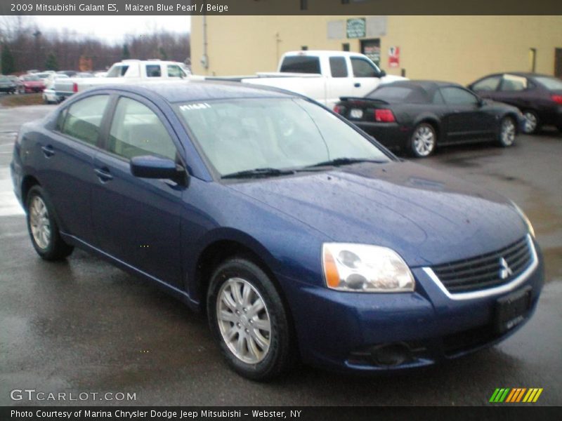 Maizen Blue Pearl / Beige 2009 Mitsubishi Galant ES
