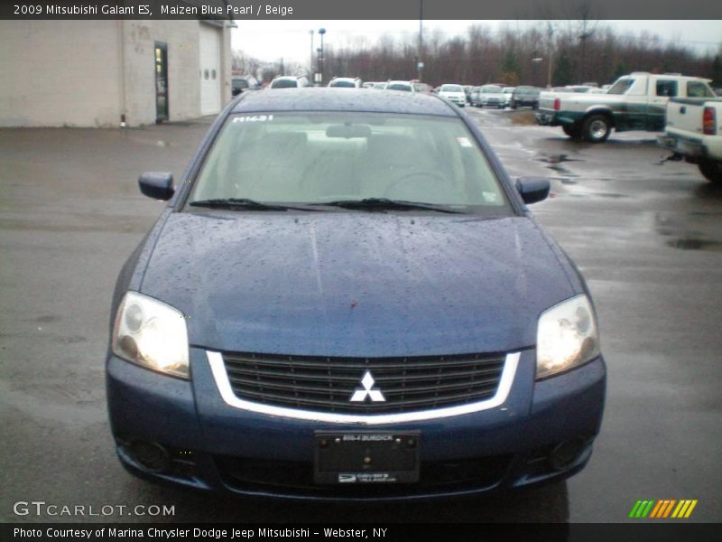 Maizen Blue Pearl / Beige 2009 Mitsubishi Galant ES