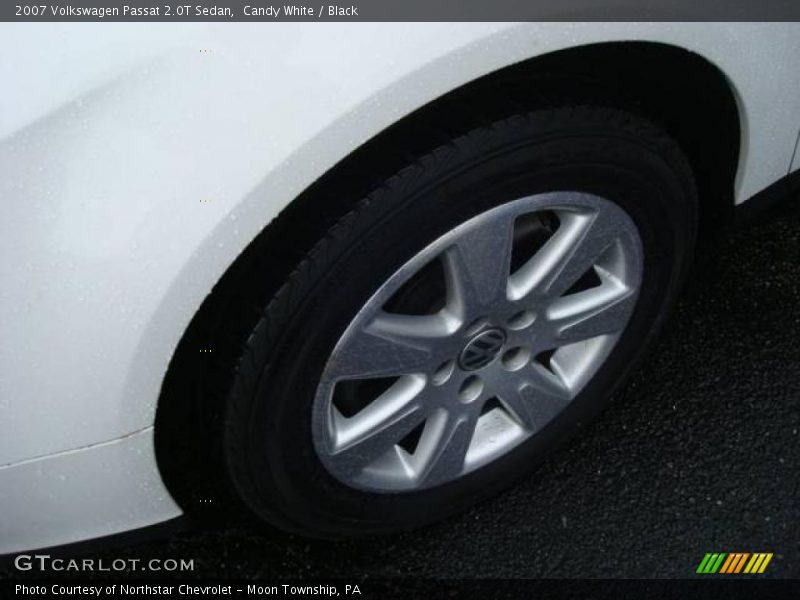 Candy White / Black 2007 Volkswagen Passat 2.0T Sedan