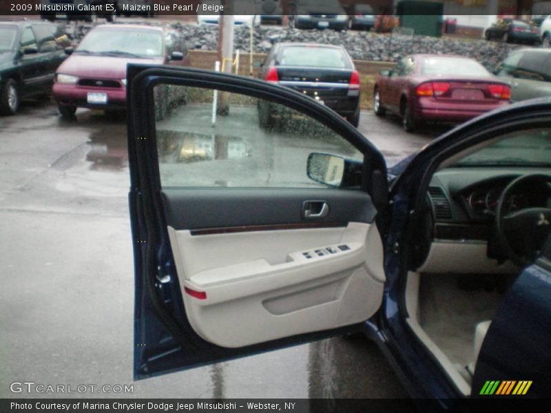 Maizen Blue Pearl / Beige 2009 Mitsubishi Galant ES