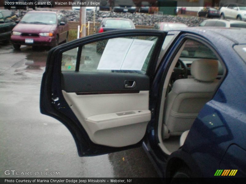 Maizen Blue Pearl / Beige 2009 Mitsubishi Galant ES