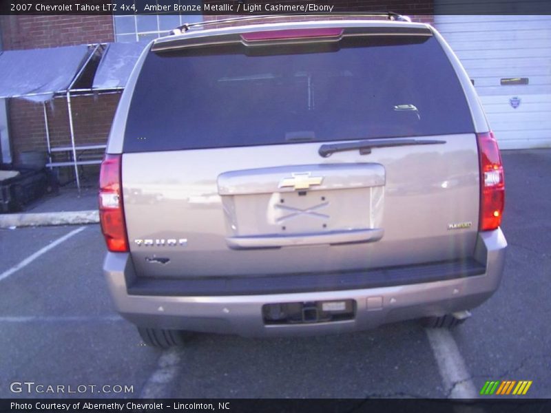 Amber Bronze Metallic / Light Cashmere/Ebony 2007 Chevrolet Tahoe LTZ 4x4