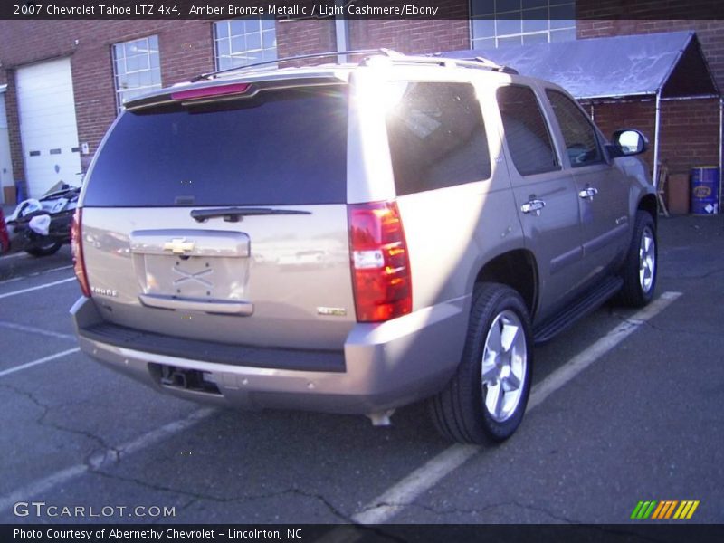 Amber Bronze Metallic / Light Cashmere/Ebony 2007 Chevrolet Tahoe LTZ 4x4