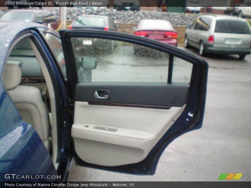 Maizen Blue Pearl / Beige 2009 Mitsubishi Galant ES