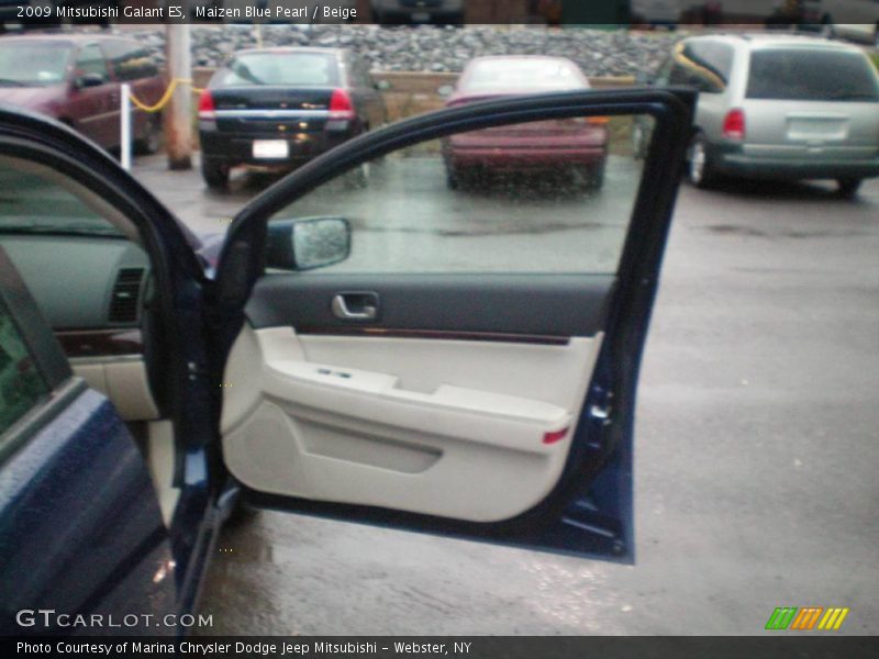 Maizen Blue Pearl / Beige 2009 Mitsubishi Galant ES