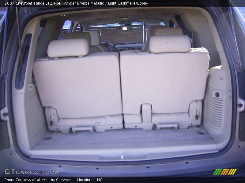 Amber Bronze Metallic / Light Cashmere/Ebony 2007 Chevrolet Tahoe LTZ 4x4