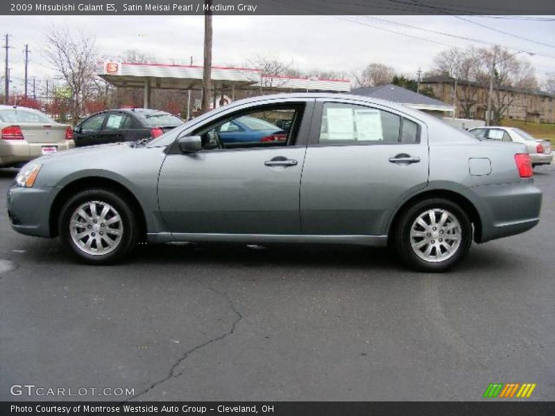 Satin Meisai Pearl / Medium Gray 2009 Mitsubishi Galant ES
