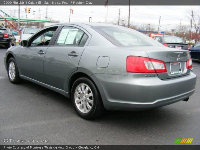 Satin Meisai Pearl / Medium Gray 2009 Mitsubishi Galant ES