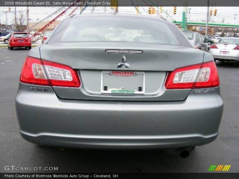 Satin Meisai Pearl / Medium Gray 2009 Mitsubishi Galant ES