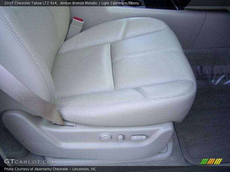 Amber Bronze Metallic / Light Cashmere/Ebony 2007 Chevrolet Tahoe LTZ 4x4