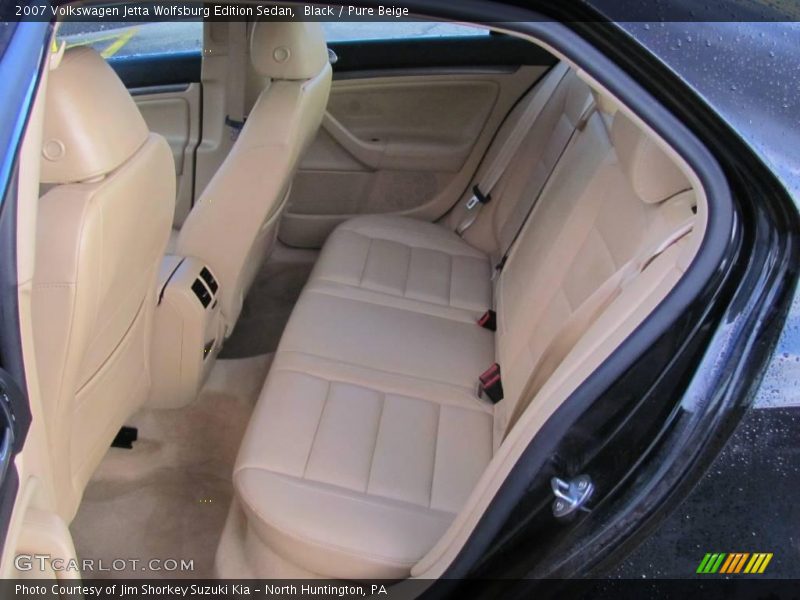 Black / Pure Beige 2007 Volkswagen Jetta Wolfsburg Edition Sedan