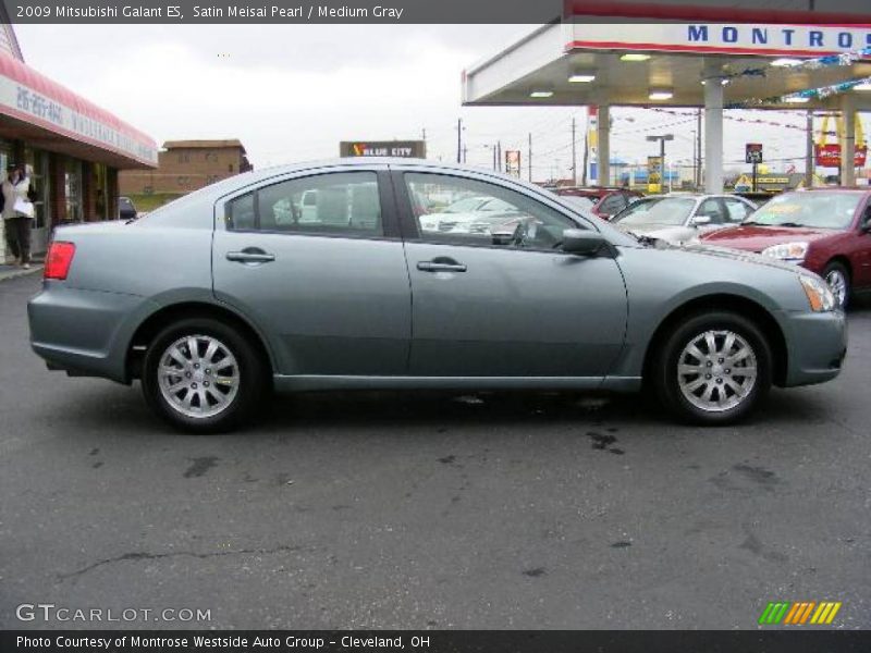 Satin Meisai Pearl / Medium Gray 2009 Mitsubishi Galant ES