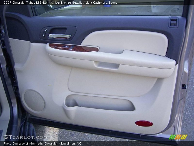 Amber Bronze Metallic / Light Cashmere/Ebony 2007 Chevrolet Tahoe LTZ 4x4
