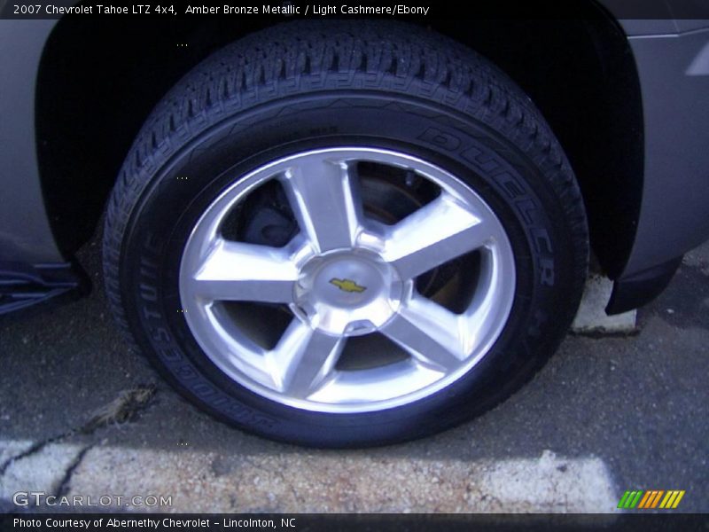 Amber Bronze Metallic / Light Cashmere/Ebony 2007 Chevrolet Tahoe LTZ 4x4