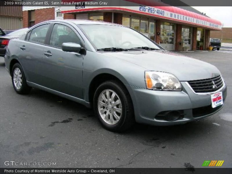 Satin Meisai Pearl / Medium Gray 2009 Mitsubishi Galant ES