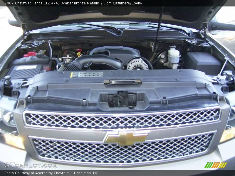 Amber Bronze Metallic / Light Cashmere/Ebony 2007 Chevrolet Tahoe LTZ 4x4