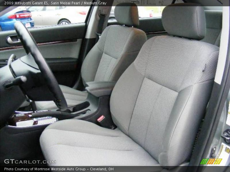Satin Meisai Pearl / Medium Gray 2009 Mitsubishi Galant ES