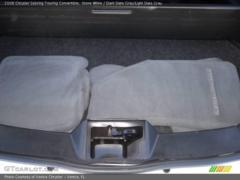 Stone White / Dark Slate Gray/Light Slate Gray 2008 Chrysler Sebring Touring Convertible