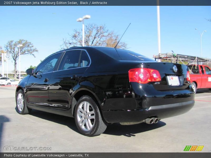 Black / Anthracite 2007 Volkswagen Jetta Wolfsburg Edition Sedan