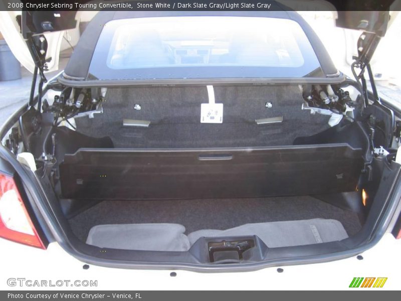 Stone White / Dark Slate Gray/Light Slate Gray 2008 Chrysler Sebring Touring Convertible