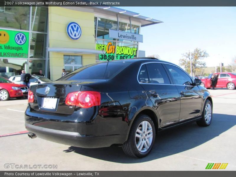 Black / Anthracite 2007 Volkswagen Jetta Wolfsburg Edition Sedan