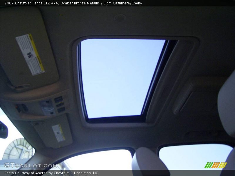 Amber Bronze Metallic / Light Cashmere/Ebony 2007 Chevrolet Tahoe LTZ 4x4