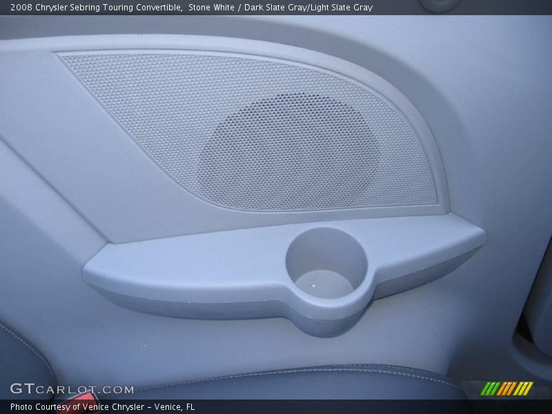 Stone White / Dark Slate Gray/Light Slate Gray 2008 Chrysler Sebring Touring Convertible