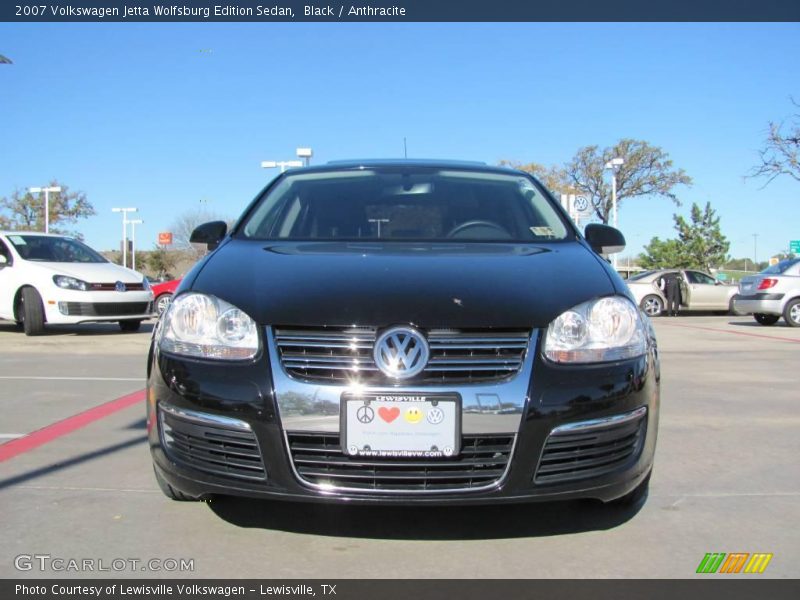 Black / Anthracite 2007 Volkswagen Jetta Wolfsburg Edition Sedan