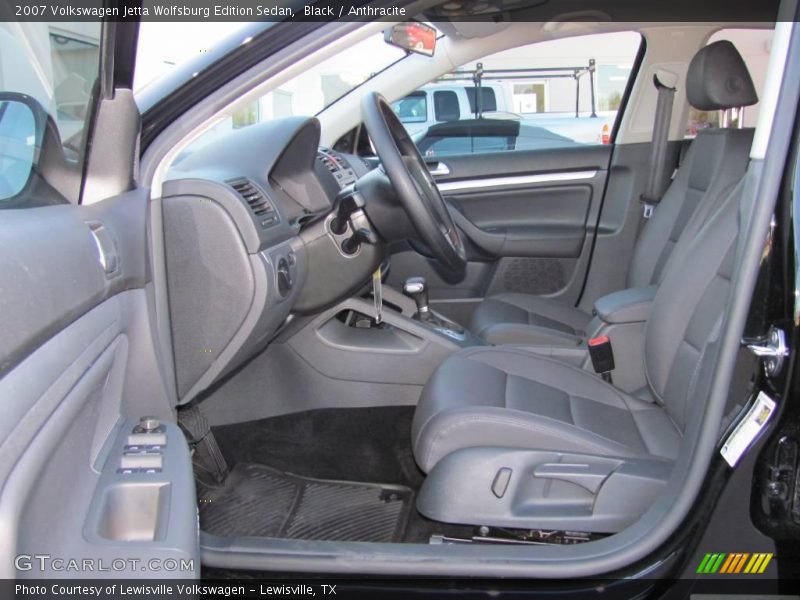 Black / Anthracite 2007 Volkswagen Jetta Wolfsburg Edition Sedan