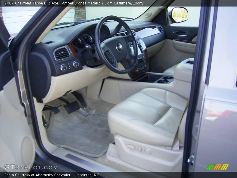 Amber Bronze Metallic / Light Cashmere/Ebony 2007 Chevrolet Tahoe LTZ 4x4
