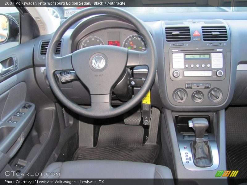 Black / Anthracite 2007 Volkswagen Jetta Wolfsburg Edition Sedan