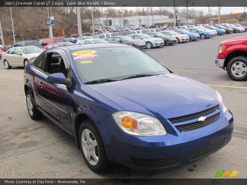 Laser Blue Metallic / Ebony 2007 Chevrolet Cobalt LT Coupe