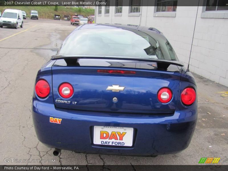 Laser Blue Metallic / Ebony 2007 Chevrolet Cobalt LT Coupe
