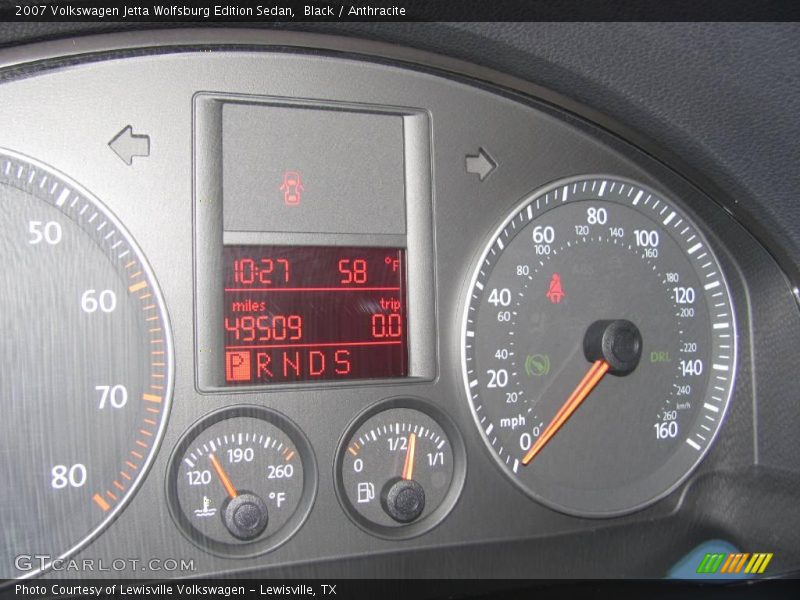 Black / Anthracite 2007 Volkswagen Jetta Wolfsburg Edition Sedan