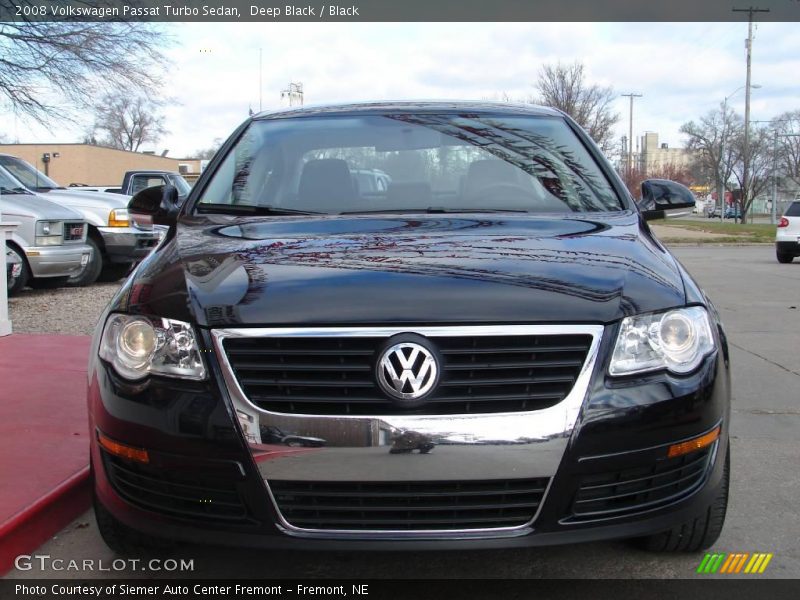 Deep Black / Black 2008 Volkswagen Passat Turbo Sedan